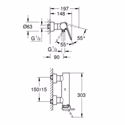 GROHE Plus Chrome
