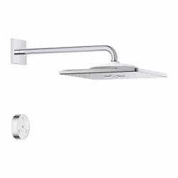 GROHE Rainshower Smartconnect 310 Cube, 42 cm, Mur, Chrome, G1/2