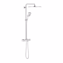GROHE Rainshower 310 SmartActive Cube, 111,8 cm, 1,75 m, Mur, Chrome, G1/2