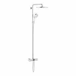 GROHE Rainshower SmartActive 130, 157,3 cm, 1,75 m, Mur, Chrome, G1/2