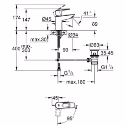 GROHE BauLoop Chrome - Vue supplémentaire 5
