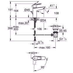 GROHE BauLoop Chrome - Vue supplémentaire 5