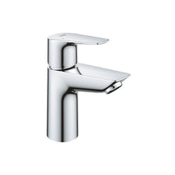 Grohe - Mitigeur lavabo BauEdge S-Size saillie 93 mm chrome écoulement Push-Open