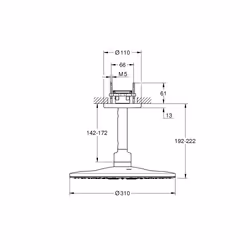 GROHE Rainshower SmartActive 310