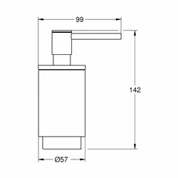GROHE Selection Distributeur de savon Or