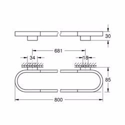 GROHE Selection Nickel