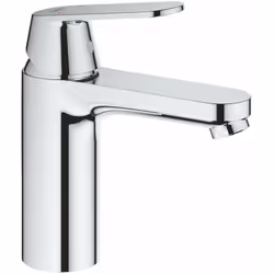 Mitigeur de lavabo à levier DN15, taille M montage monotrou levier métallique GROHE SilkMove cartouche céramique 35 mm limite ...