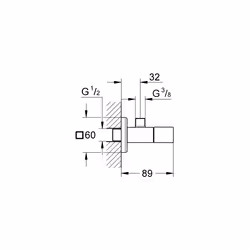 GROHE Eurocube Graphite