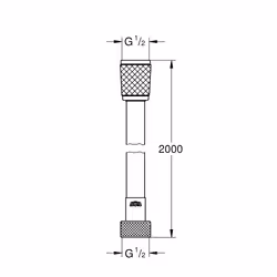 GROHE Rotaflex TwistStop Chrome