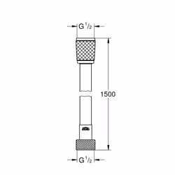 GROHE Rotaflex TwistStop Chrome
