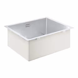 GROHE K700U 60-S, Evier à poser, Rectangulaire, Acier inoxydable, Acier inoxydable, 1 bols, Rectangulaire