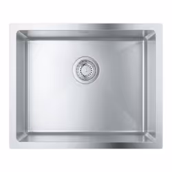 GROHE K700U 60-S Evier à poser Rectangulaire Acier inoxydable