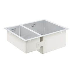 GROHE K700U 60-S Evier à poser Rectangulaire Acier inoxydable