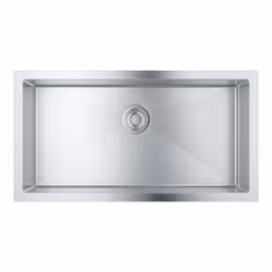 GROHE K700 90-S Evier encastré Rectangulaire Acier inoxydable