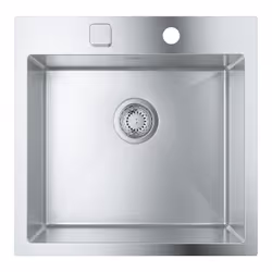 GROHE K800 60-S Evier à poser Rectangulaire Acier inoxydable