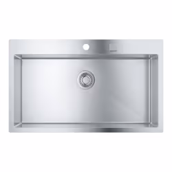 GROHE K800 90-S Evier à poser Rectangulaire Acier inoxydable