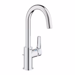 GROHE Eurosmart, Robinet de salle de bain, Poignées de levier, 1/2", Chrome