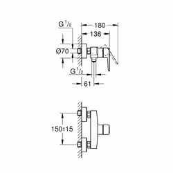 GROHE Start Chrome - Vue supplémentaire 4