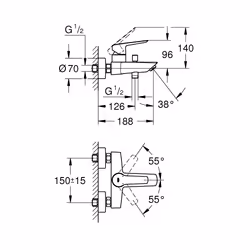 GROHE Start Chrome - Vue supplémentaire 4