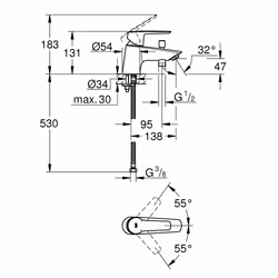 GROHE Start Chrome - Vue supplémentaire 4