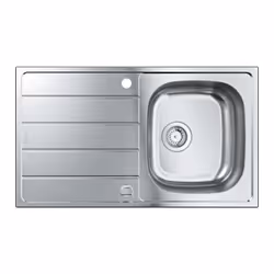 GROHE K200 Evier à poser Rectangulaire Acier inoxydable