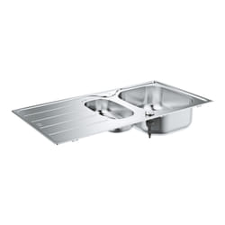 GROHE K200 60-S Evier à poser Rectangulaire Acier inoxydable