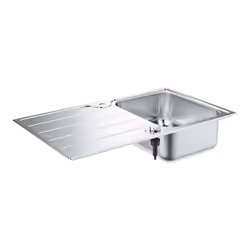 GROHE K500 45-S, Evier à poser, Rectangulaire, Acier inoxydable, Acier inoxydable, 1 bols, Rectangulaire