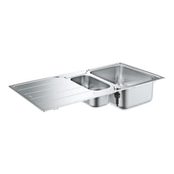 GROHE K500 Evier à poser Rectangulaire Acier inoxydable