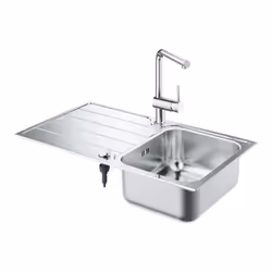 GROHE Minta Evier à poser Rectangulaire Acier inoxydable