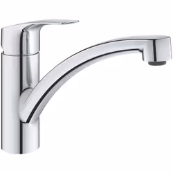 Caractéristiques du EUROSMART Mitigeur monocommande d'évier, Chrome (G3328130E): Bec bas Monotrou Finition GROHE Long-Life GR ...