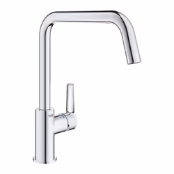GROHE QuickFix Start, Standard, Chrome, Joystick, Unique, 3/8", Vitrocéramique
