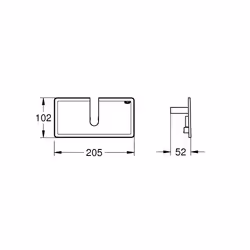 GROHE 26362LN1 étagère murale de salle de bain