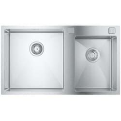 Viers - Evier K700, 86x50 cm, inox brossé 31855SD0 - Grohe