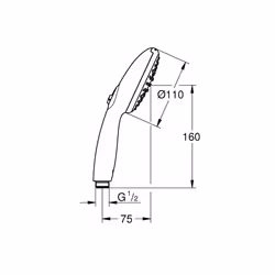 GROHE Tempesta 110 Chrome - Vue supplémentaire 6
