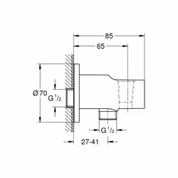 GROHE Tempesta Chrome - Vue supplémentaire 4
