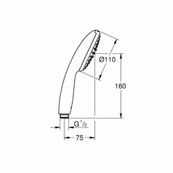 GROHE Vitalio Start 110 Chrome - Vue supplémentaire 6