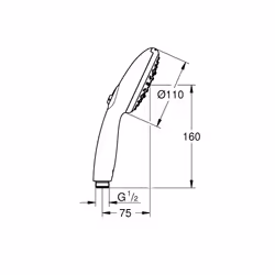 GROHE Vitalio Start 110 Chrome - Vue supplémentaire 6
