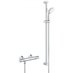 Precision Flow colonne de douche thermostatique 1/2' + douchette à main, chrome (G34805000) - Grohe