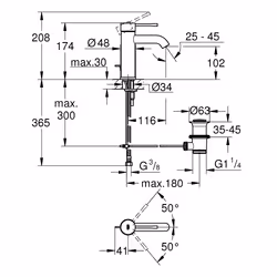 GROHE Essence Acier