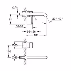 GROHE Essence Acier