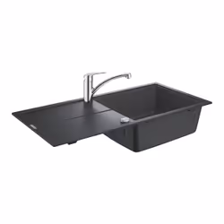 GROHE Via, Noir, 1 pièce(s)