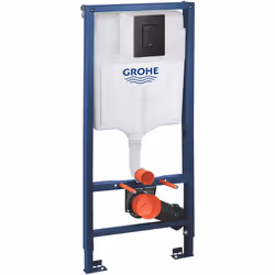Description générale Le pack 3 en 1 pour WC Solido de GROHE comprend un réservoir de chasse d'eau GD 2 de 6-9 L, un bâti supp ...
