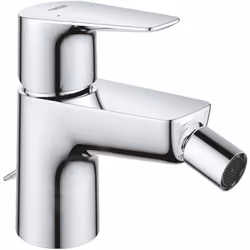 Mitigeur de bidet à levier, dimension S montage monotrou levier de commande métallique GROHE SilkMove 28 mm cartouche en céra ...