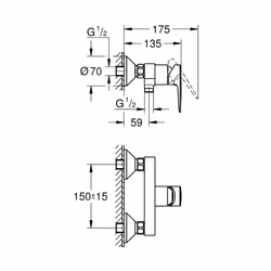 GROHE Start Edge Chrome - Vue supplémentaire 5