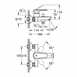 GROHE Start Edge Chrome - Vue supplémentaire 5