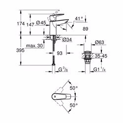 GROHE Start Edge Chrome - Vue supplémentaire 5