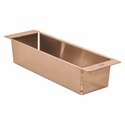 GROHE 40853DL0, Plateau pour évier, Acier inoxydable, Acier brossé, Or, Rose, 150 mm, 490 mm, 100 mm