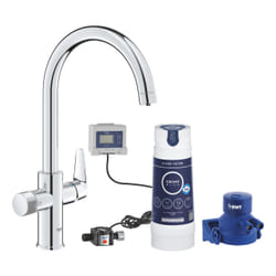 GROHE Blue Pure BauCurve Chrome