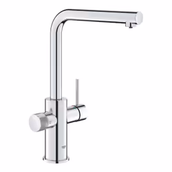 GROHE 30601000, Vers le haut, Chrome, Poignées de levier, Unique, 3/8", Type L
