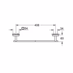 GROHE Start Cube Acier